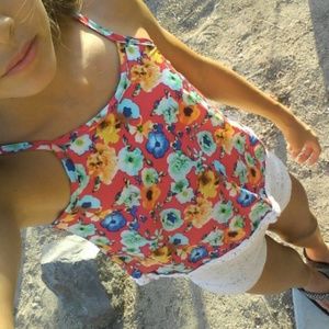 Floral Print Tank Top