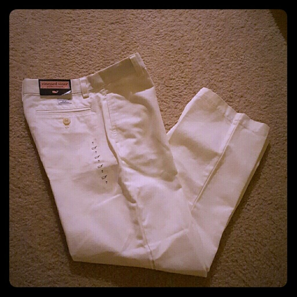Boy white pants