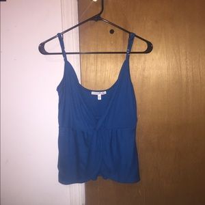 Gorgeous plunging neckline blouse
