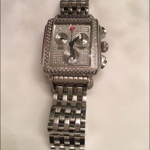 Michelle Limited Edition Deco Diamond Pave Watch