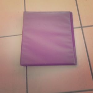 Purple 1" 3 ring binder
