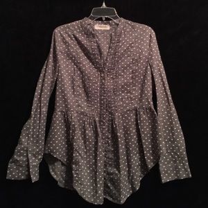 Boutique peplum blouse NWOT