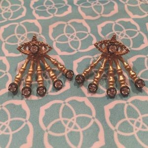 Kendra Scott Callan Ear Jackets in Gold