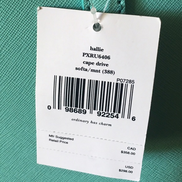 Beautiful Teal Cape Drive Kate Spade Tote!!! - Picture 3 of 4