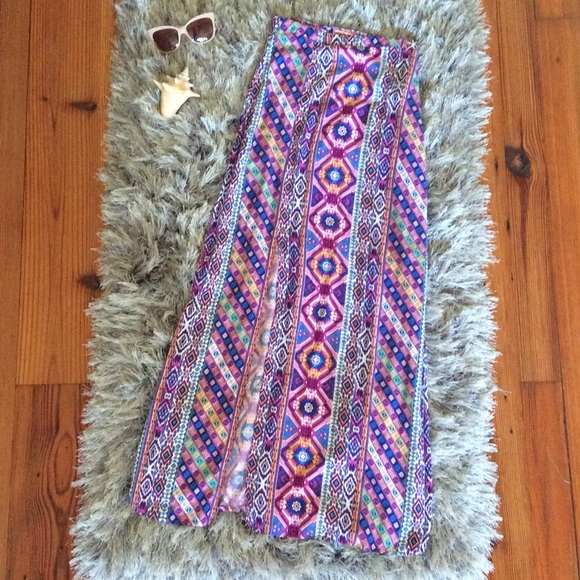 Maxi Skirt Tribal Aztec