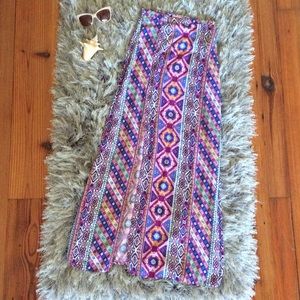 Maxi Skirt Tribal Aztec