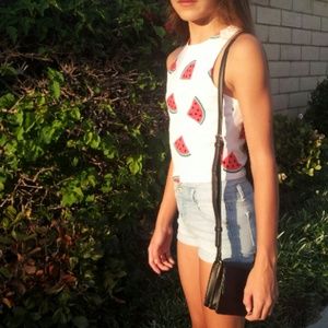 Women's Watermelon Crop Top