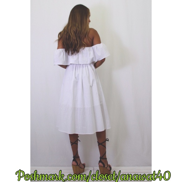 HP Athens Off Shoulder Dress - Picture 3 of 4