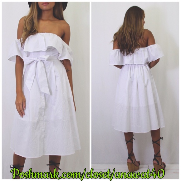 HP Athens Off Shoulder Dress - Picture 4 of 4