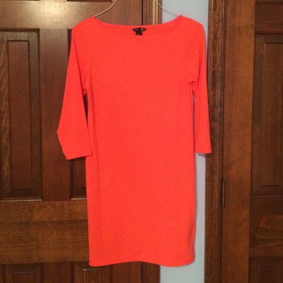 H&M Basics Neon Dress