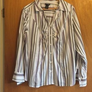 Lane Bryant button down blouse. Size 18/20
