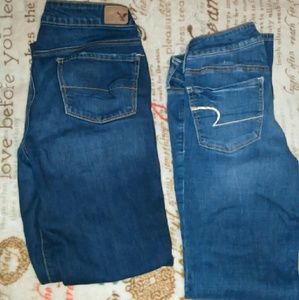 American eagle jeans $25 for both pair