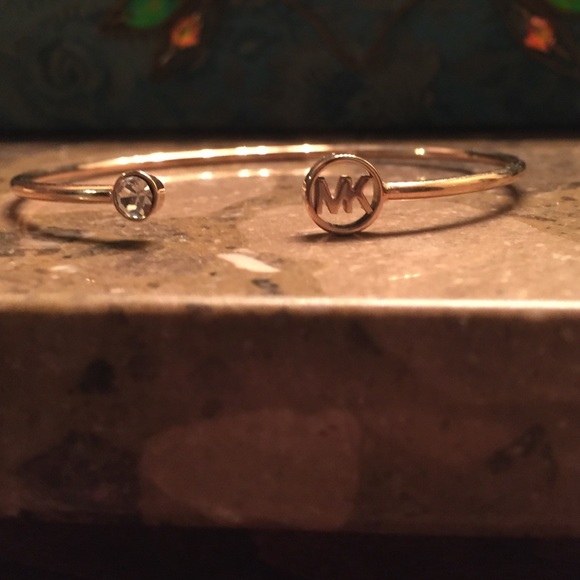 Gold MK bracelet