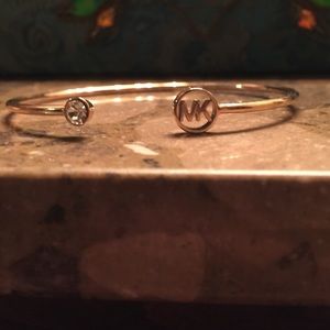 Gold MK bracelet
