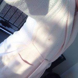 Pink bathrobe