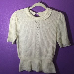 Vintage 1970's Leslie Fay Petites Shirt Size 8