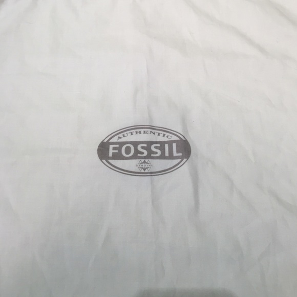 (P2) Genuine Fossil Dustbag Smoke Free Home.