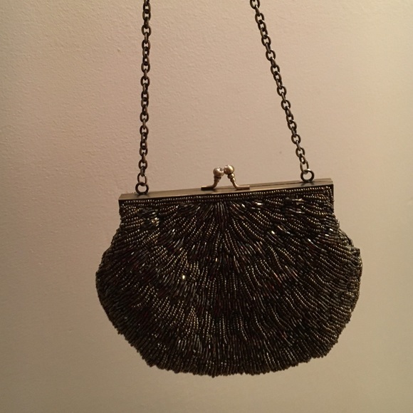 Vintage 1940's beaded clutch