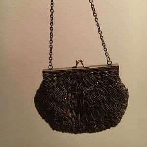 Vintage 1940's beaded clutch