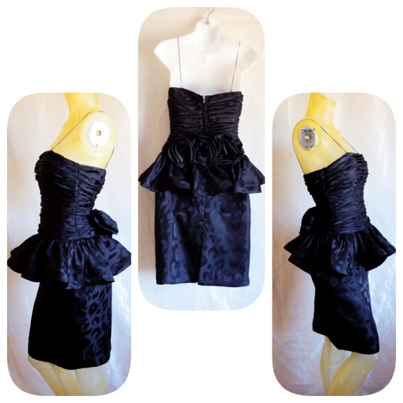 Vintage Cocktail Dress, LBD, special night out - Picture 2 of 4