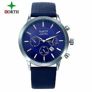 2016 Mens Watches NORTH Brand Luxury Casual Milita