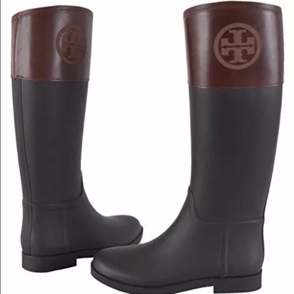 Brand New Tory Burch Rain Boots Size 7