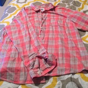 Long sleeve shirt. Button down