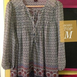 Cute boho blouse ... Whispy....