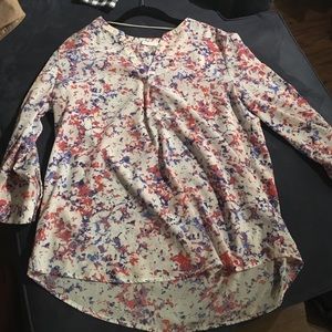 Floral spotted blouse!