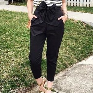 Cartonnier Paper Bag Crop Pants