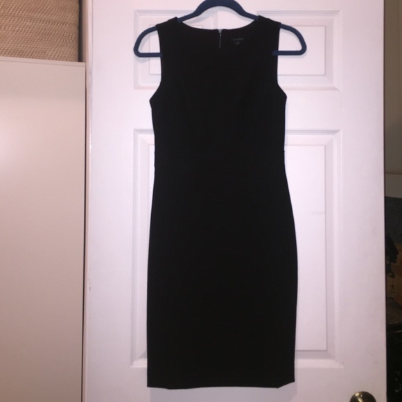 Ann Taylor classic black sheath dress