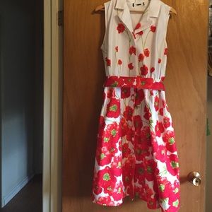 flower print dress size 18/20