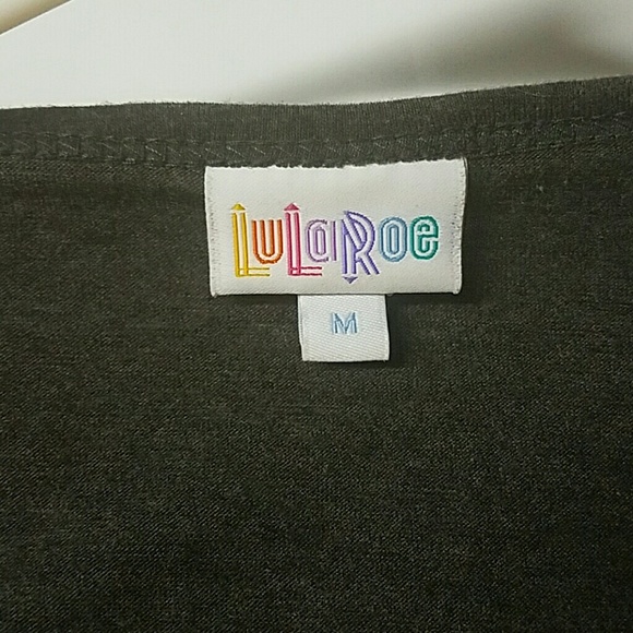 Lularoe Medium Charcoal Grey Irma