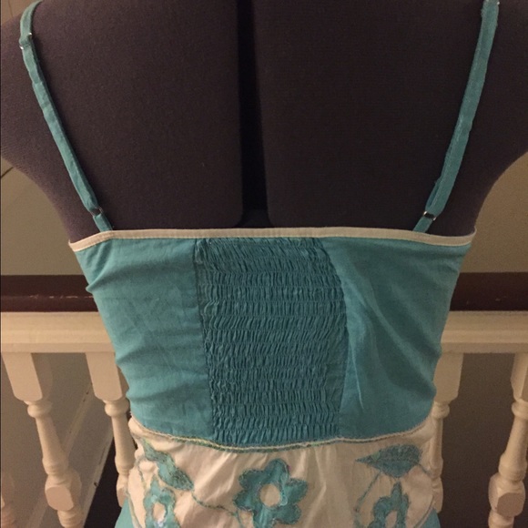 BCBG Midi Sundress w/Sequin & Embroidery Detailing - Picture 2 of 4