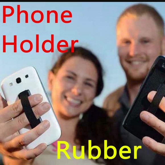 FingerGrip Universal Phone Holder. Hold any device