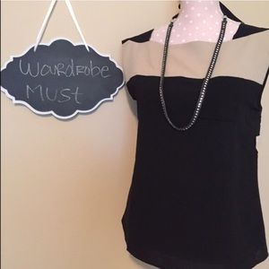 NWT Coldwater Creek Colorblock Blouse