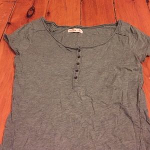 Military Green Hollister Shirt