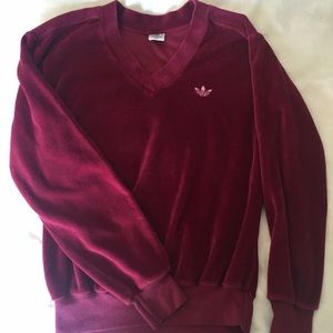 Maroon Adidas Pullover