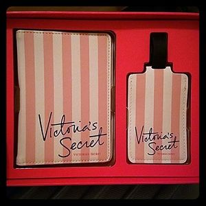 **SOLD.**VS Passport Holder and Luggage Tag
