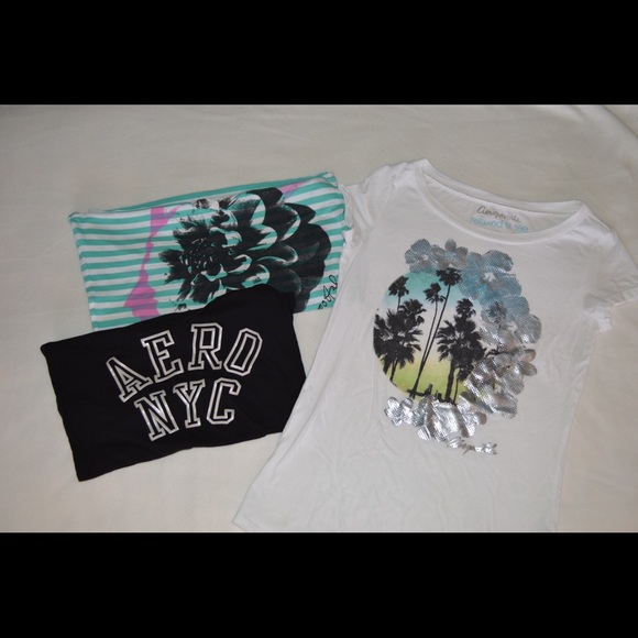 Bundle of Aeropostale tees! - Picture 1 of 1