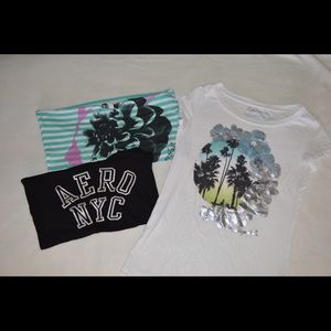 Bundle of Aeropostale tees!