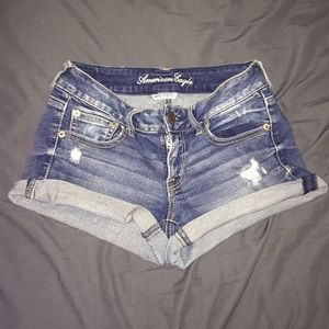 American Eagle jean shorts