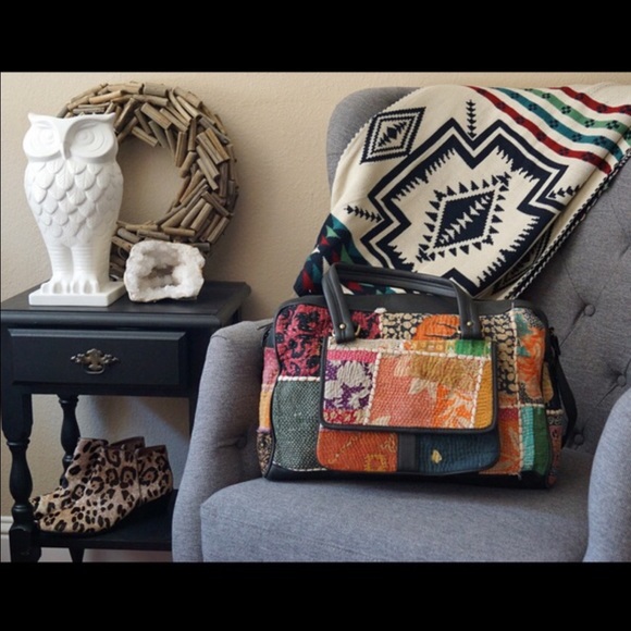 Leather weekender laptop bag - Picture 3 of 4