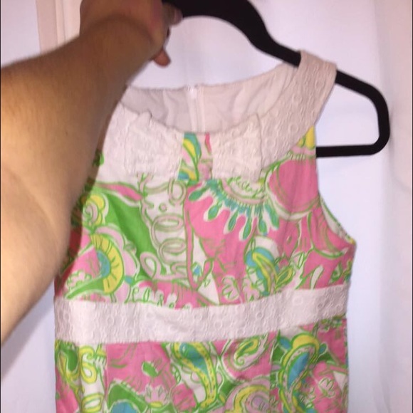 Lilly Pulitzer Girl's Let's Cha Cha Dress Rare!