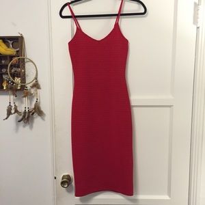 Sexy bodycon red dress 👯