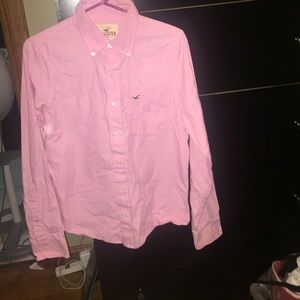 Hollister pink shirt