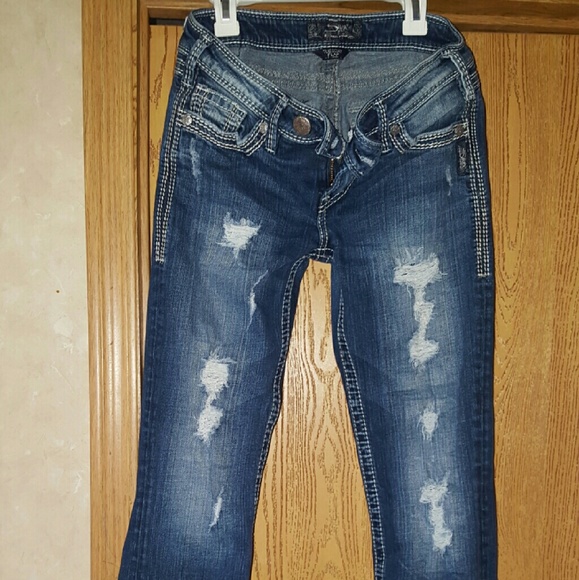 Tuesday Flap Silver Jeans