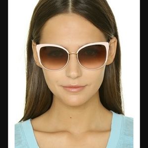 NEW KATE SPADE GENICES OVERSIZED SUNGLASSES