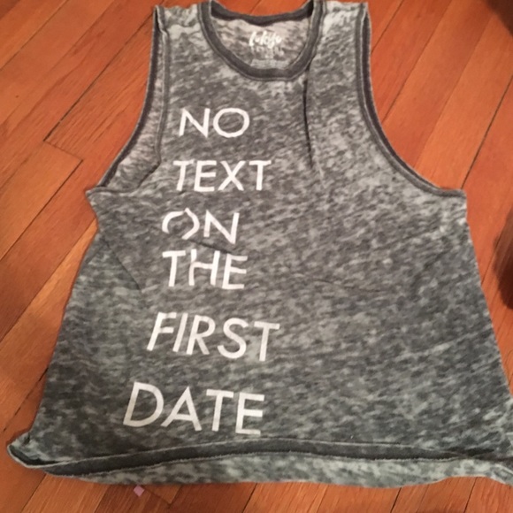 Gray tank top