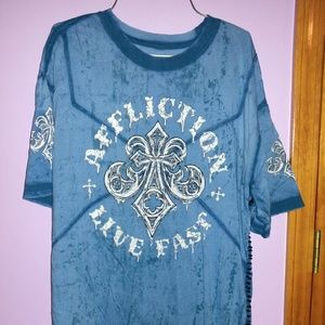 Men's affliction shirt